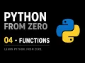 Python From Zero 04 Functions