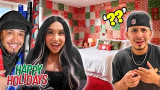 WE XMAS WRAPPED OUR BESTFRIENDS ENTIRE HOUSE PRANK 