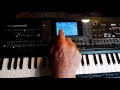 Lagu Korg MicroArranger developing backing tracks video 1