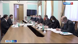 Александр Бурков обсудил с инвестором  сроки строительства в Омске логистического парка «Солнечный»