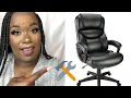 Realspace Fennington High Back Executive Chair Assemble and Review