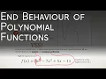 End Behaviour of Polynomial Functions