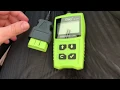 JDiag OBD Car Engine Code Diagnostic Tool with Battery Test Unboxing and instruction