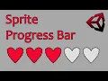 How To Create A Sprite Progress Bar Variable Size Unity Tutorial