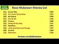 Rose McGowan Movies List