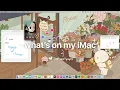 What s on my iMac live wallpapers screen savers useful apps Ways to customize your MacBook