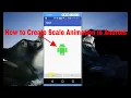 How to Create Scale Animation View in Android