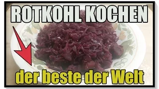 Duftender Rotkohl schneiden und kochen nach Omas Rezept - einfach besser selber machen. 