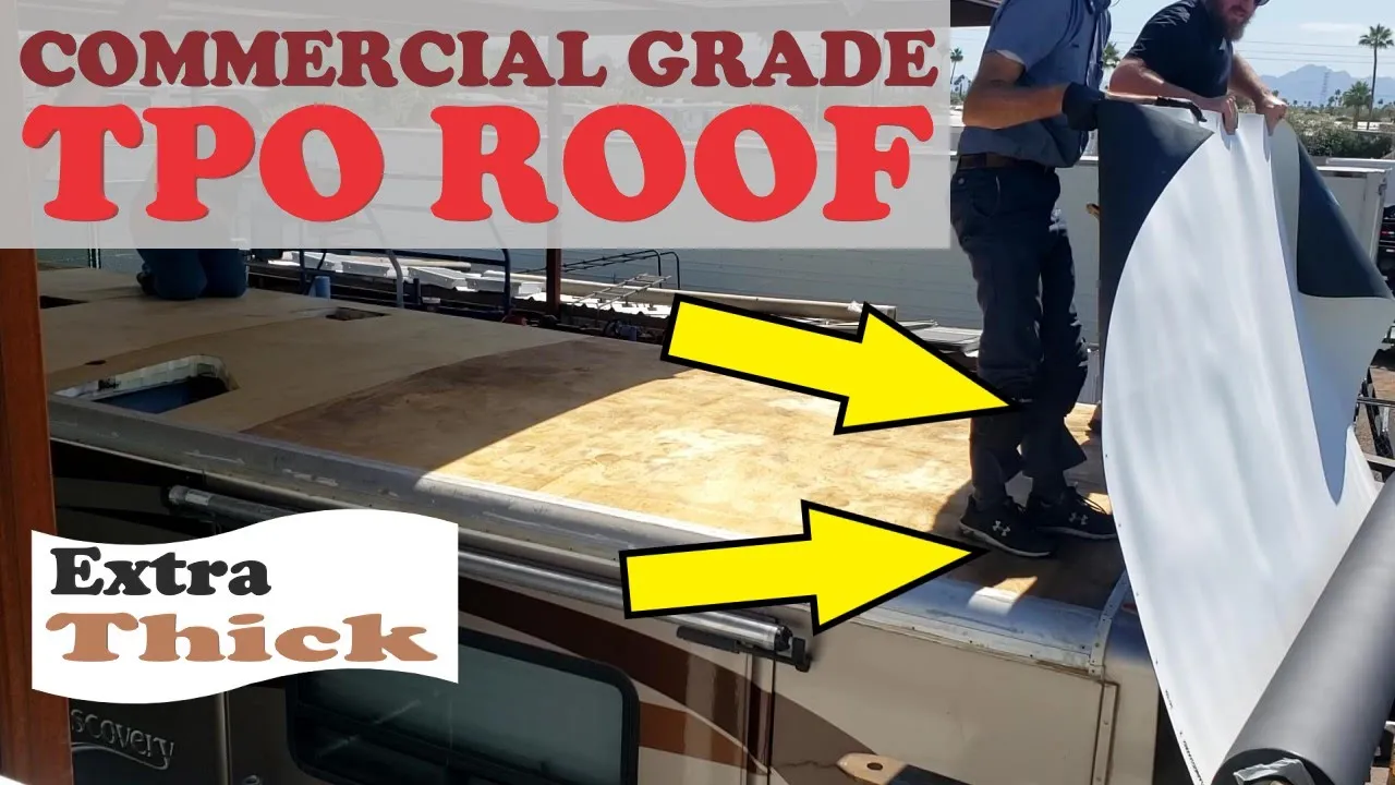 Installing a Commercial TPO Membrane on a RV?