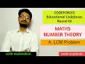LCM Problem Educational Codeforces Round 92 CODEFORCES