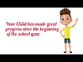 20 Best Remarks For Students Report Cards