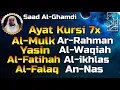 Download Lagu Ayat Kursi 7x,Surah Al Mulk,Ar Rahman,Al Waqiah,Yasin,Fatihah,Ikhlas,Falaq,An Nas By Saad Al-Ghamdi