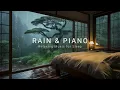 Relaxing Sleep Music + Insomnia - Stress Relief, Peaceful Piano with Rain Sounds, Meditation Music