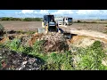 Download Lagu Excitement Activity Owner Talented Dozer SHANTUI Cutting Slope Land And Fill Up On Continue Level