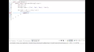Remove Element from Unordered Array Java