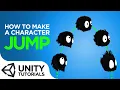 Jumping How To Make a Character Jump Unity 2019 Beginner Tutorial