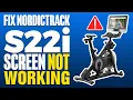 How To Fix NordicTrack s22i Screen Not Working