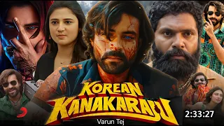 Korean Kanakaraju Full Movie Hindi Dubbed 2026 Now Available | Varun Tej | Ritika Nayak | Netflix