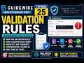 Day 25 Guidewire Validation Rules Explained PolicyCenter Configuration Real-Time Examples
