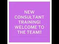 SCENTSY NEW CONSULTANT TRAINING