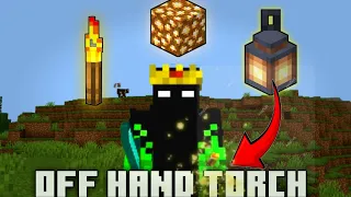 Java Dynamic Light in MCPE 1 26 Off-Hand Torch Addon for Minecraft PE