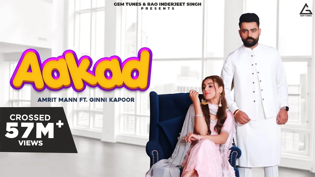 AAKAD (Official Video) Amrit Maan | Desi Crew | Punjabi Songs 2020