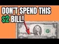 DON T SPEND THIS BANKNOTE 1995 2 Bills WORTH MONEY 4K