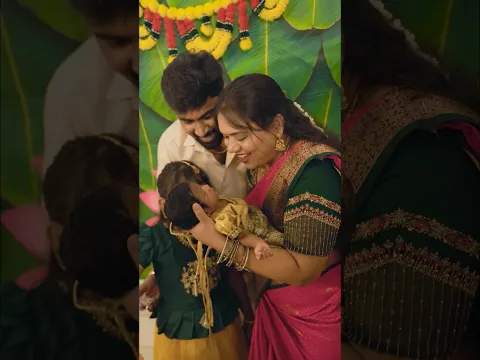 Minivlog#837 |Laddu kutti-ku Naming Ceremony celebration❤️|Sep02 #shorts #shortsfeed #vlog #minivlog