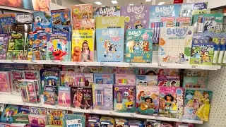 Coloring Sticker Books TARGET - Disney Princess SuperKitties Bluey many more