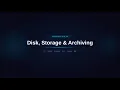 Linux Disk Storage Archiving Complete Guide df tar rsync dd more Linux Basics Ep 19 20