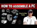 How to Assemble A Personal Computer How to Assemble a Desktop Computer New Computer Assembly
