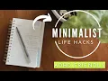 Discover the 5 AD -friendly minimalist life hacks