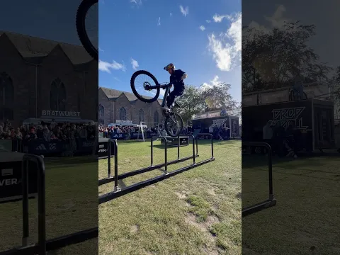 Warming up on the Vala - I love how playful this bike is on and off the trails!