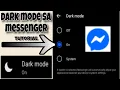 PAANO MAG DARK MODE SA MESSENGER EASY TUTORIAL