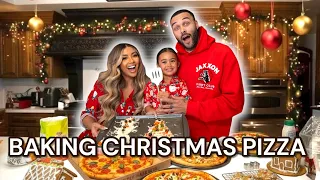 We Let Our Daughter Make Christmas Pizza 🎄🍕 (So Cute!)