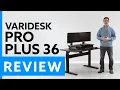 The Varidesk Pro Plus 36 Standing Desk Review Rating Pricing