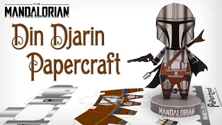 The Mandalorian Din Djarin Paperized