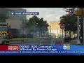Transformer FIre Causes Power Outage In Newark