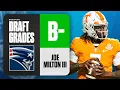 2024 NFL Draft Grades Patriots select Joe Milton III No 193 Overall CBS Sports