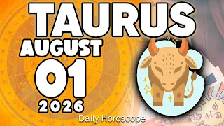 YOU RE SITTING ON GOLD SOMETHING BIG Horoscope for today AUGUST 1 2026