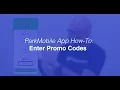 ParkMobile App How to Use Promo Codes