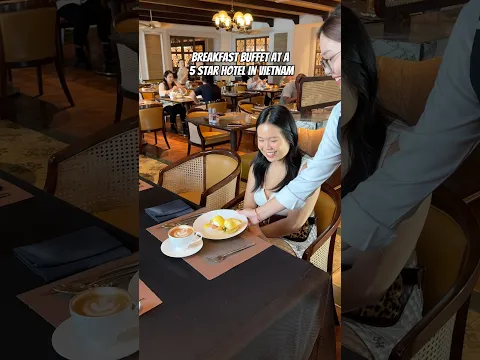 What I eat at the fanciest 5 star hotel breakfast buffet in Vietnam 🇻🇳
