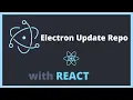 Electron updater separate release repo