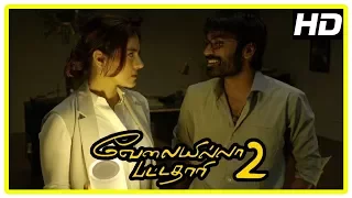 dhanush new movie 2017 vip 2 scenes dhanush and kajol get stuck at the office amala paul