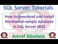 How to download and install Northwind sample database in SQL Server 2022