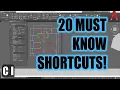 20 Must know AutoCAD Shortcuts Commands AutoCAD Tips Tricks