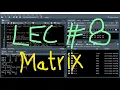 R Programming Tutorial 8 Matrix in R studio Coursework help for R UBprogrammer