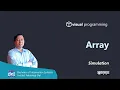 Array Simulation Visual Programming Bahasa Indonesia
