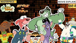 pakdam pakdai attack on tokyo movie explained in hindi summarized cartoon