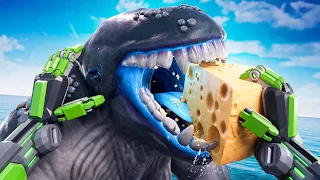 Cheese Is a SECRET WEAPON Against Kaiju?! (Kaiju Battle Simulator VR)